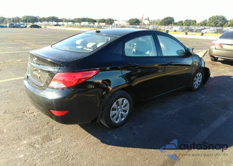 2016 Hyundai Accent Se из США, поврежденный, VIN KMHCT4AE6GU111513